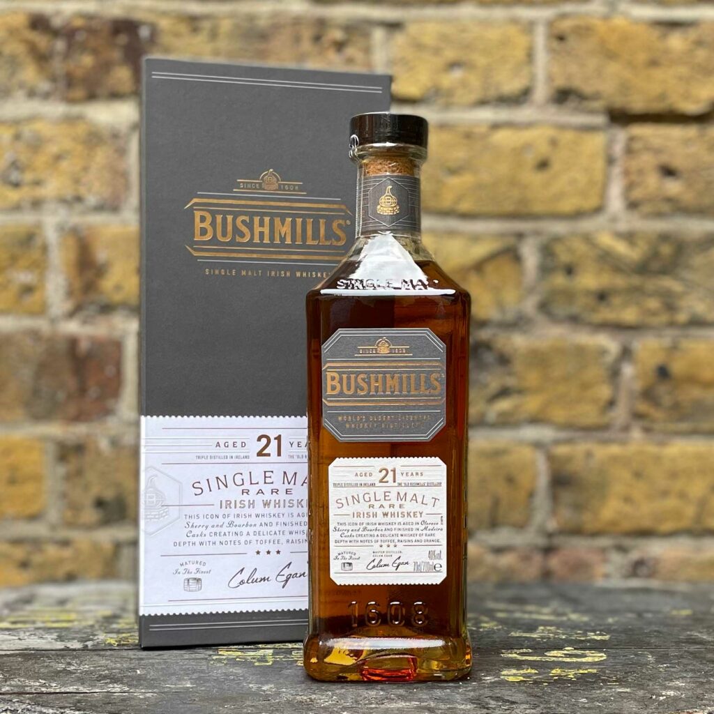 Bushmills Whiskey 21 years