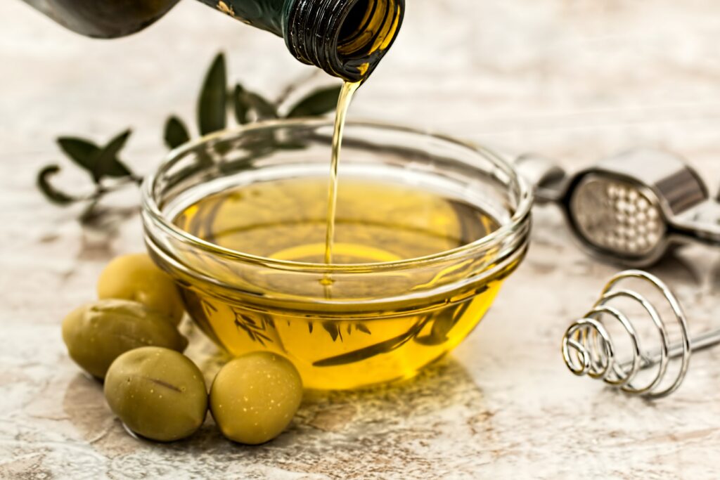 Fresh olive oil