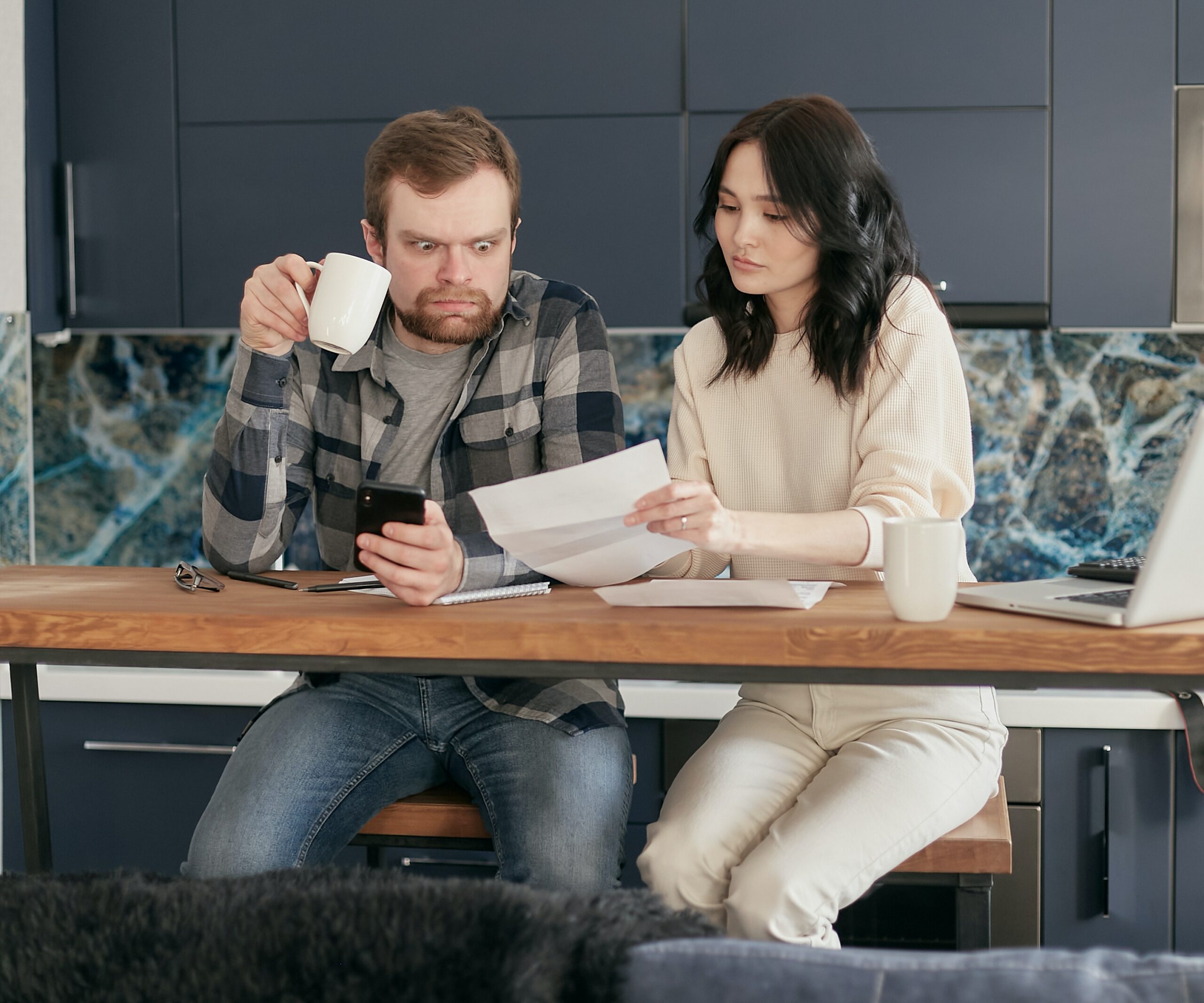 Couple shocked at their bills breakdown