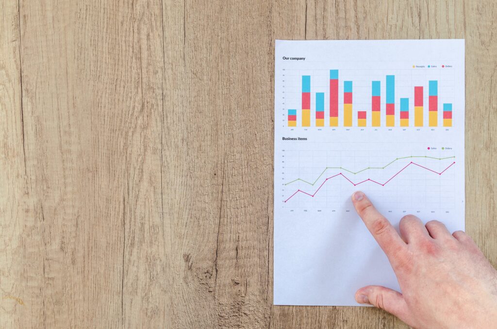 Business growth chart