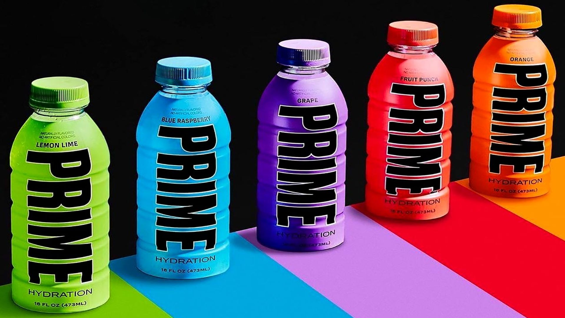 Prime hydration flavours
