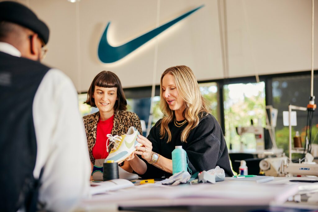 Nike creative team working together
