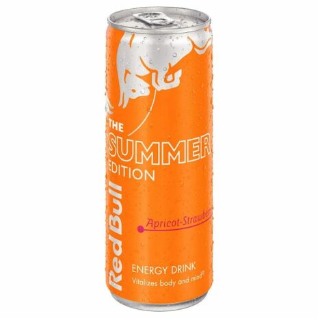 Red Bull Energy Drink Summer Edition 250ml - Apricot & Strawberry - The ...