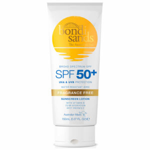 Bondi Sands Sunscreen Lotion SPF50+ - Fragrance Free 150ml