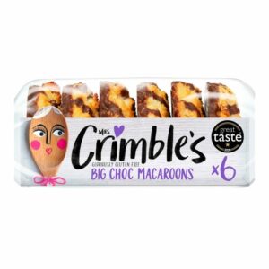Mrs Crimble's 6 Big Choc Macaroons Gluten Free