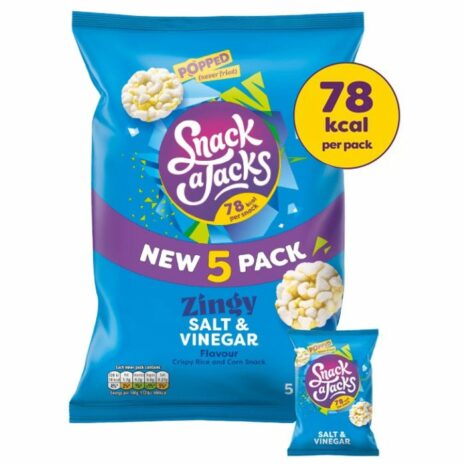 Snack a Jacks - Salt & Vinegar (Pack of 5)