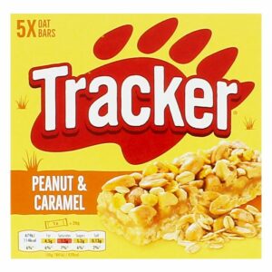 Tracker Peanut and Caramel Bars 5 Pack
