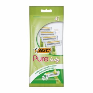 BIC Pure 3 Lady Disposable Women's Razors - Pack of 4