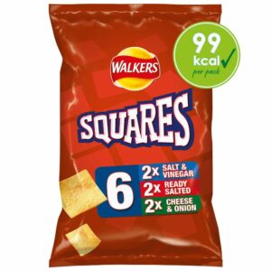 Walkers Squares Variety (Pack of 6)