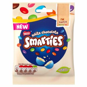 Nestle White Chocolate Smarties 100g