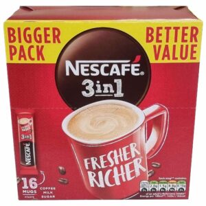 Nescafe 3 In1 Instant Coffee (Pack of 16)