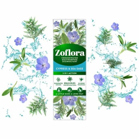 Zoflora Concentrated Multipurpose Disinfectant 3 In 1