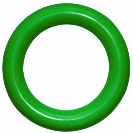 Dog Rubber Chew Ring - Green