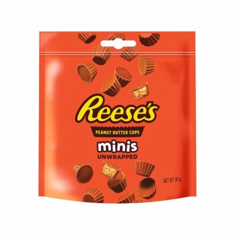 Reese's Milk Chocolate and Peanut Butter Cups Minis Pouch 90g
