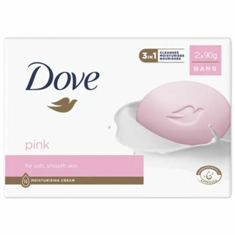 Dove Pink Beauty Bar 2 x 90 g