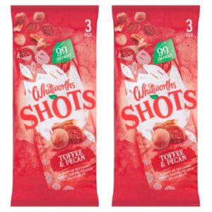 Whitworths Shots Toffee & Pecan
