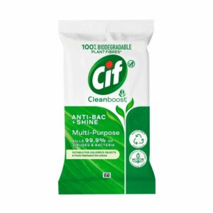 Cif Mutli-Purpose Biodegradable Wipes (Pack of 28)