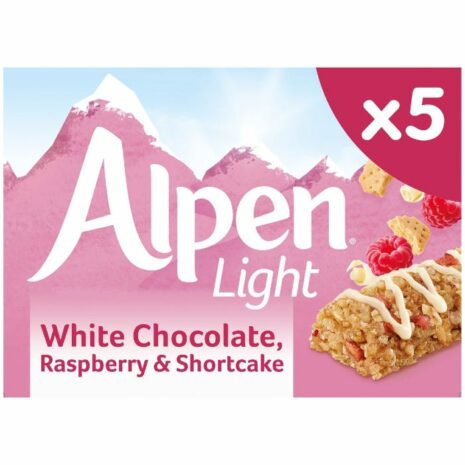 Alpen Light White Chocolate Raspberry & Shortcake