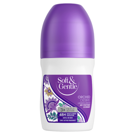 Soft & Gentle Orchid Desire Lavender & Orchid Anti-Perspirant Deodorant 50ml