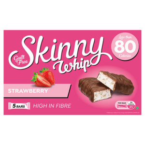 Skinny Whip Strawberry Bars (Pack of 5)