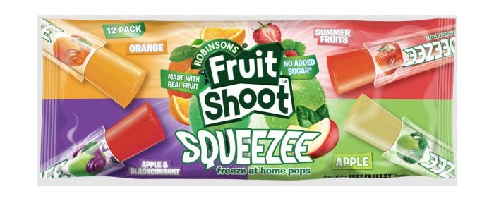 Robinsons Fruit Shoot Squeezee (Pack of 12)