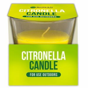 Citronella Outdoor Candle In Glass Cup