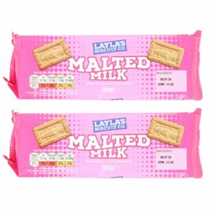 Layla's Malted Milk Biscuits 200g