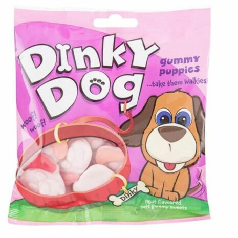 Dinky Dog Gummy Sweets 150g