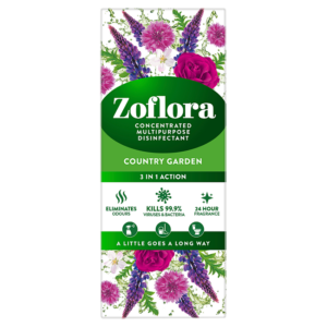 Zoflora Concentrated Multipurpose Disinfectant Country Garden 250ml