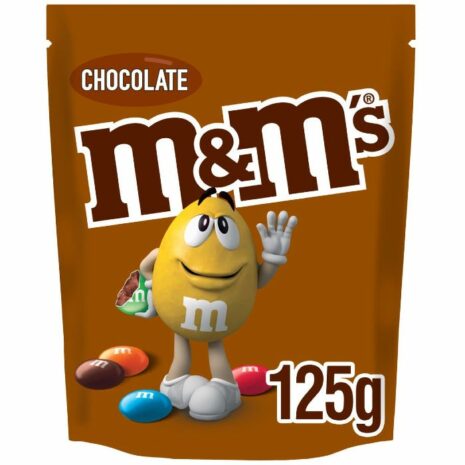 M&M's Milk Chocolate Bites Pouch Bag 125g