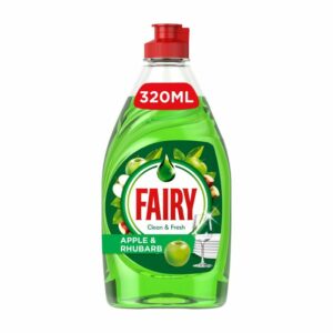 Fairy Clean & Fresh Washing Up Liquid Apple & Rhubarb 320ml
