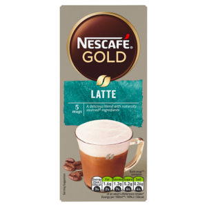 Nescafe Gold Latte Instant Coffee (Pack of 5)