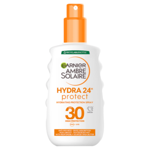 Garnier Ambre Solaire SPF 30 Hydra 24 Hour Protect Hydrating Spray 200ml