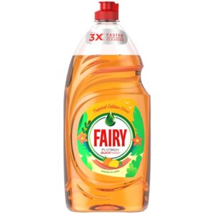 Fairy Platinum Washing up Liquid Citrus & Tropical 820ml