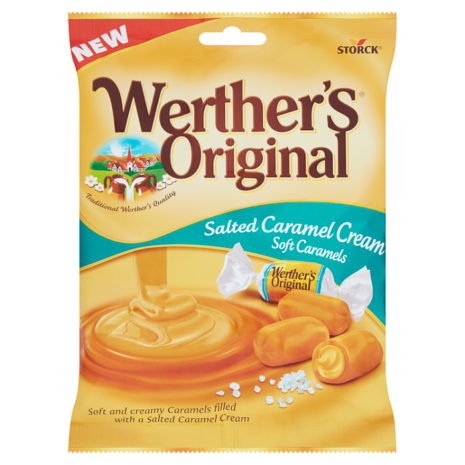 Werthers Original Salted Caramel Cream Soft Caramels 125g