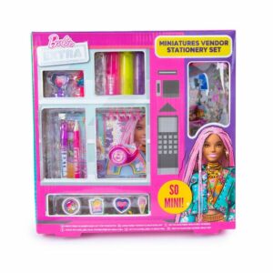 Barbie Extra Miniatures Vending Stationery Set