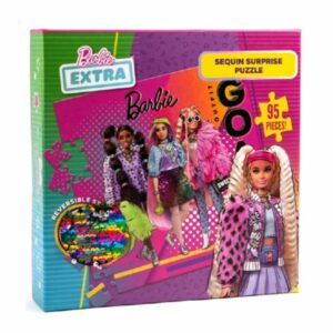 Barbie Extra Sequin Surprise Puzzle 95 Pieces