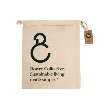 Organic Cotton Drawstring Bag | For Gifts Or Produce | Large