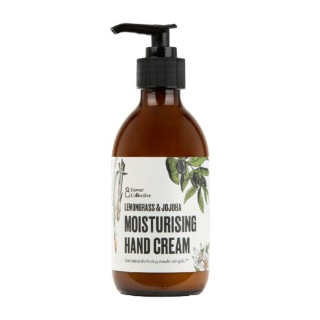 Moisturising Hand Cream Lemongrass & Jojoba Pump Bottle | 250ml | Eco Friendly