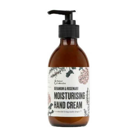 Moisturising Hand Cream Rosemary & Geranium Pump Bottle | 250ml | Eco Friendly