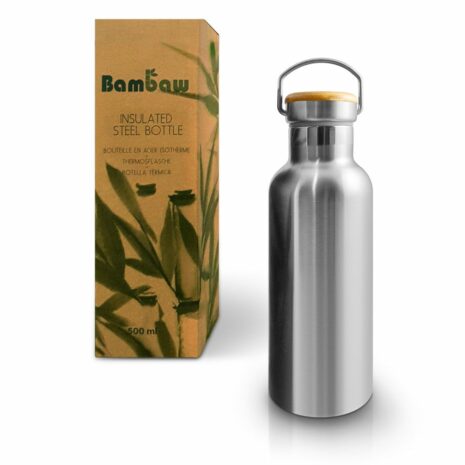 Insulated Stainless Steel Reusable Bottle For Hot & Cold Drinks