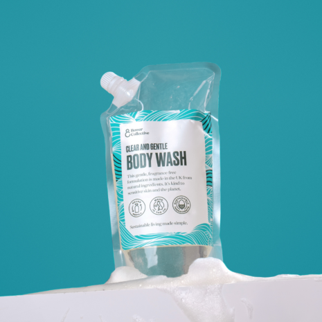 Gentle Body Wash Shower Gel Refill Pouch Fragrance Free | 500ml | Eco Friendly