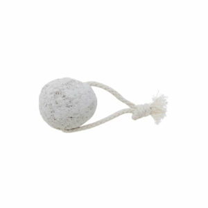White Pumice Stone with Strap