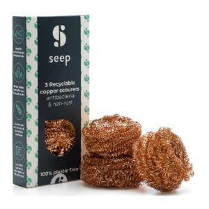 Recyclable Copper Scourers 3 Pack