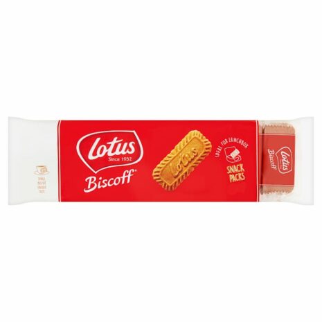 Lotus Biscoff Biscuits (Pack of 12) 186g