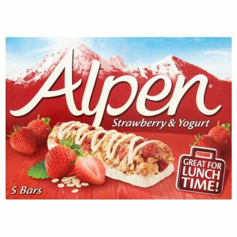 Alpen Cereal Bars Strawberry & Yoghurt