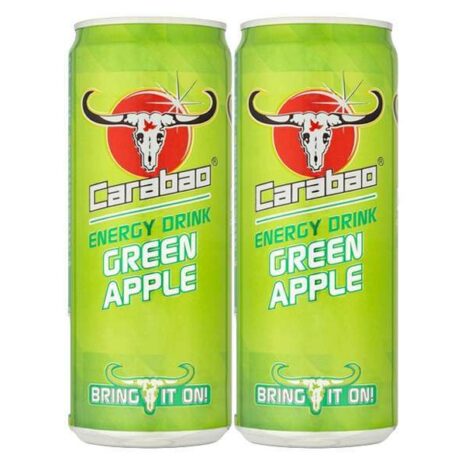 Carabou Energy Drink Green Apple 330ml