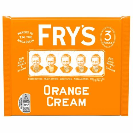 Fry's Orange Cream 3 Pack