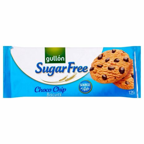 Gullón Sugar Free Choco Chip Biscuits 125g