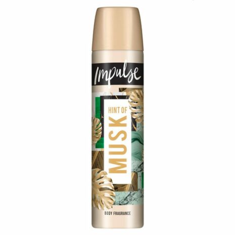 Impulse Body Spray Hint of Musk 75ml